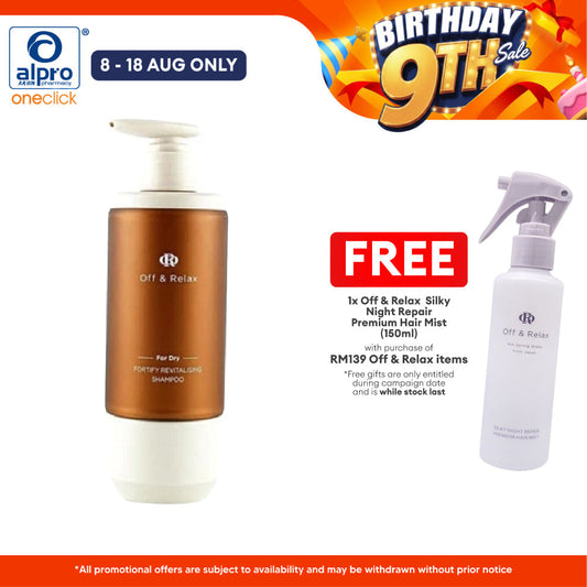 Off & Relax Revitalising Shampoo 300ml (Densify/Fortify) Off & Relax