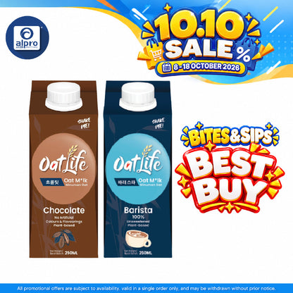Oatlife Oat Milk (Barista/ Chocolate) 250mL | Smooth Premium Oat Milk