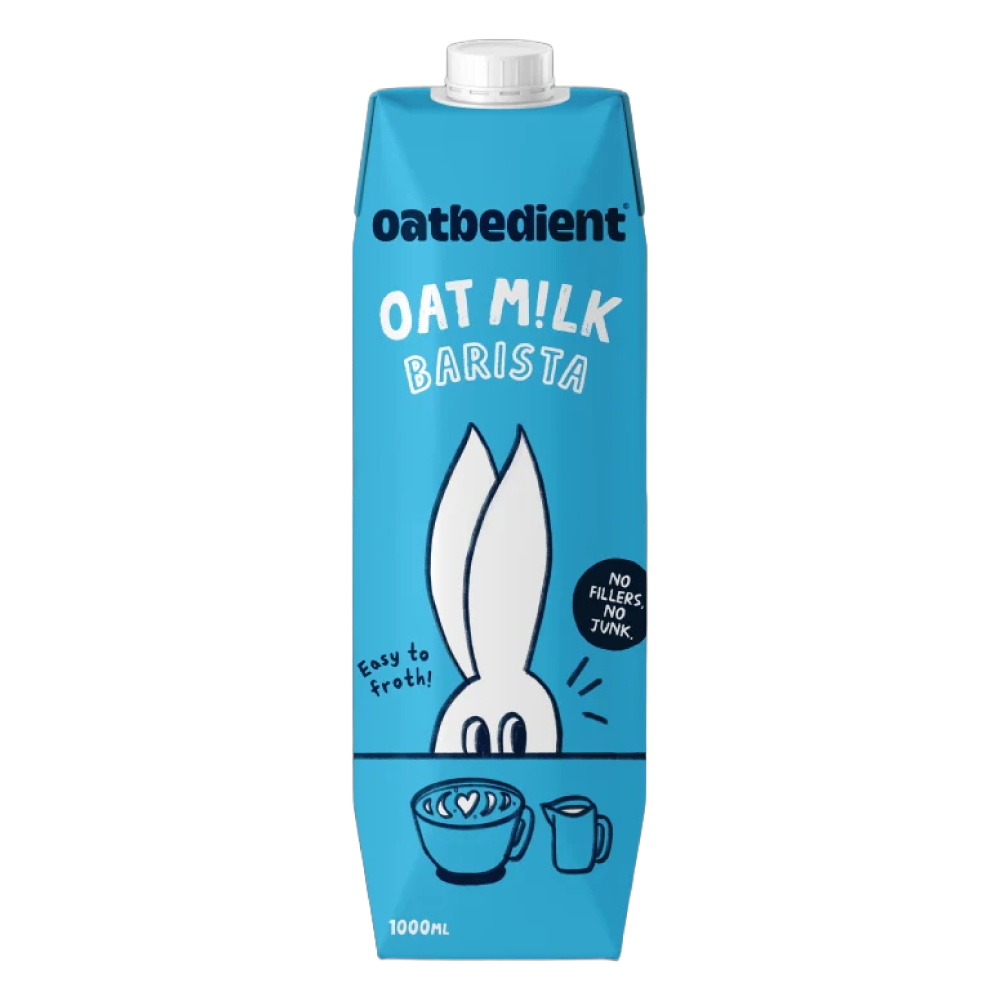 Oatbedient Oat Milk (Barista/ Chocolate) 1L | Smooth & Creamy with Natural Sweet Oatbedient