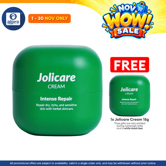 Jolicare Cream 50g | For Itchy, Dry & Sensitive Skin
