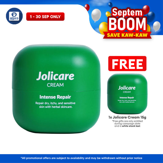 Jolicare Cream 50g | For Itchy, Dry & Sensitive Skin Jolicare