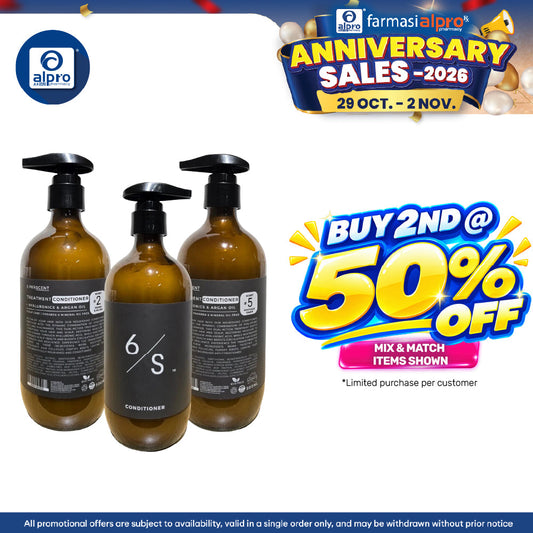 6/S Treatment Conditioner – (#2 Peony & Blush / #5 Sauvage Oasis Scent) | Premium Treatment for Scalp & Hair