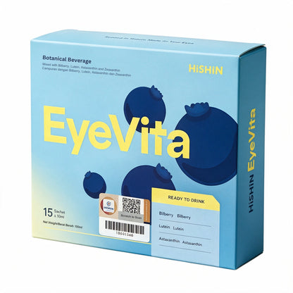 HISHIN EyeVita Botanical Beverage 15S | With Pre-Biotic HISHIN