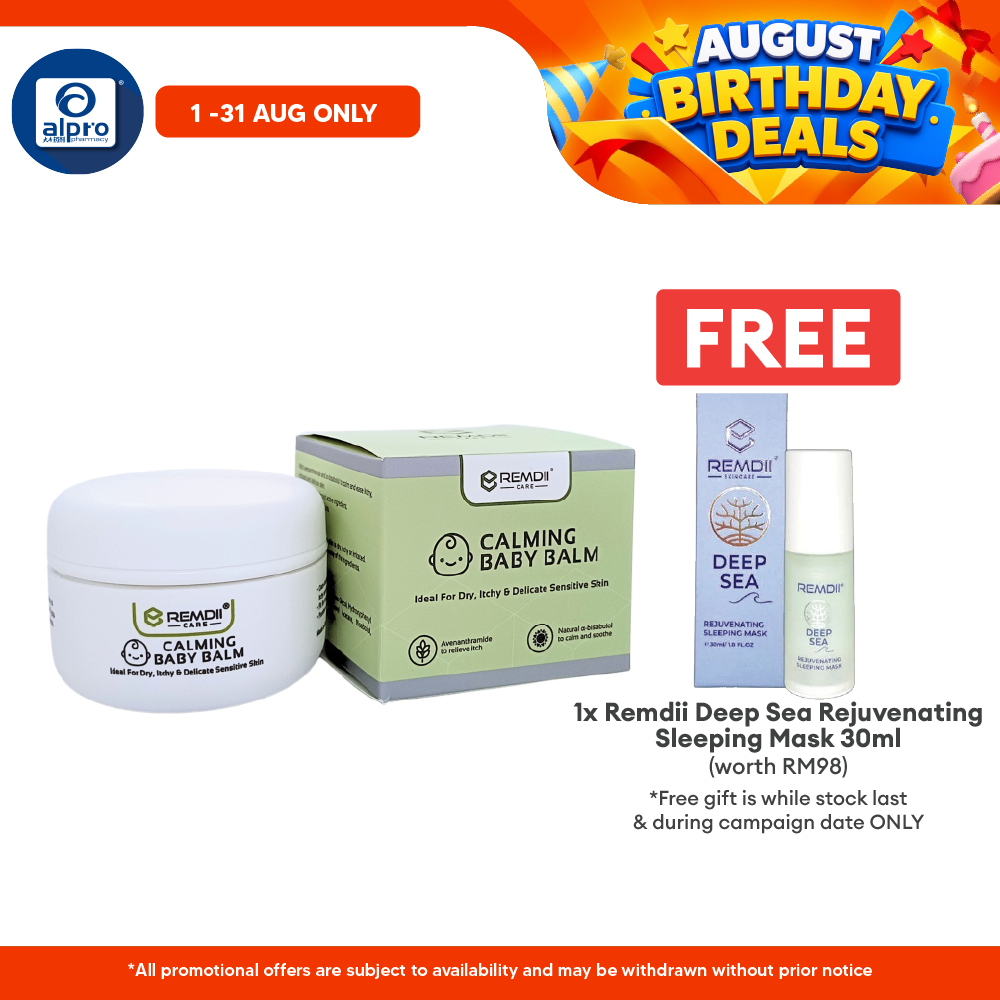 Remdii Calming Baby Balm 30g | Soothe Itchiness for Sensitive Skin Remdii