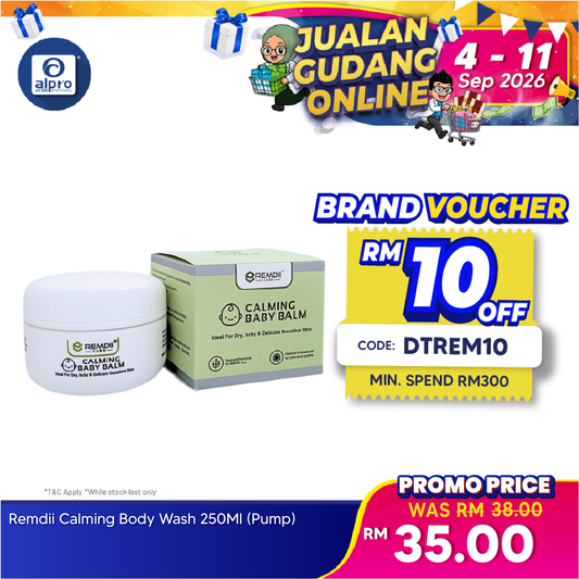Remdii Calming Baby Balm 30g | Soothe Itchiness for Sensitive Skin Remdii