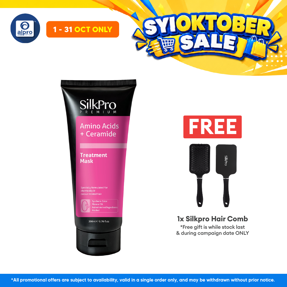 SilkPro Premium Treatment Mask 200mL | Repairs Damaged Gaps on Hair