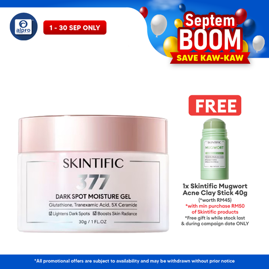 Skintific Symwhite 377 Dark Spot Moisture Gel 30g | Prevent Early Sign of Aging Skintific