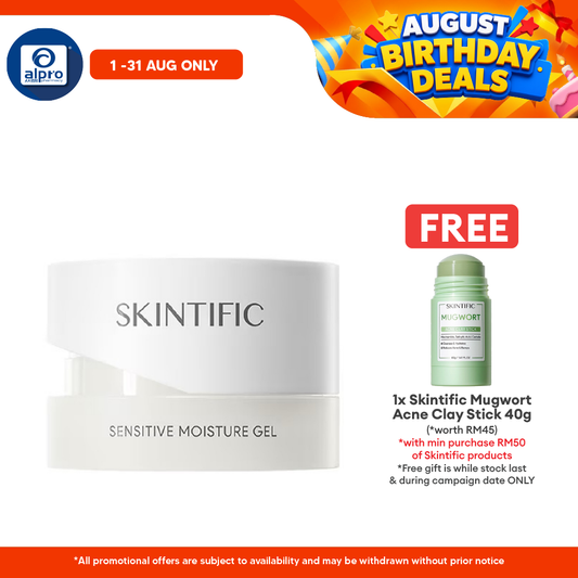 Skintific Sensitive Moisture Gel 40g | Maximise Soothing & Hydrating Skintific