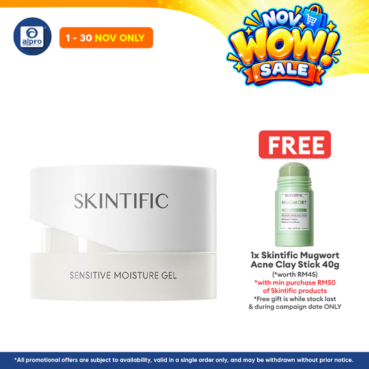 Skintific Sensitive Moisture Gel 40g | Maximise Soothing & Hydrating