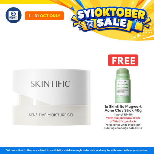 Skintific Sensitive Moisture Gel 40g | Maximise Soothing & Hydrating