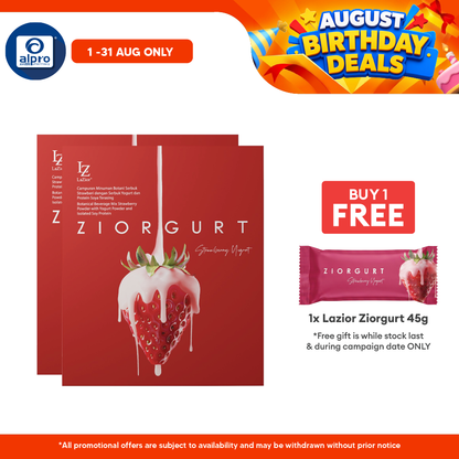 Lazior Ziorgurt 20s (×2box) | Yoghurt Daily Meal Replacement Lazior