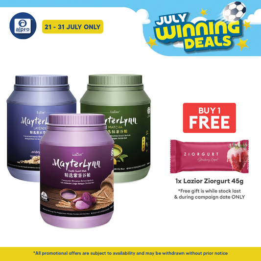 Lazior Mayterlynn (Purple Sweet Potato/ Matcha/ Lavender) 800g | Support Well-Being & Sustained Energy Lazior