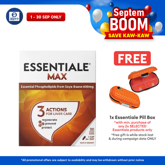 Essentiale Max 600mg Capsule 30's | Supports Daily Wellness Essentiale