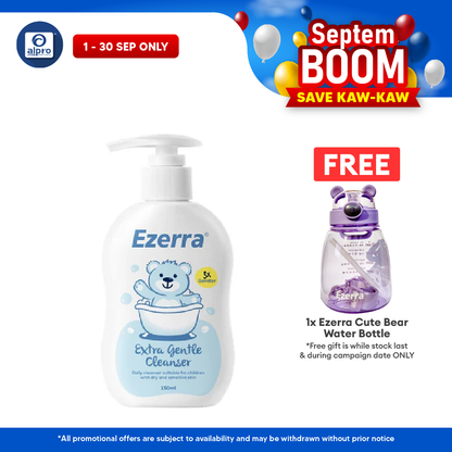 Ezerra Extra Gentle Cleanser 150ml | Moisten The Skin Ezerra