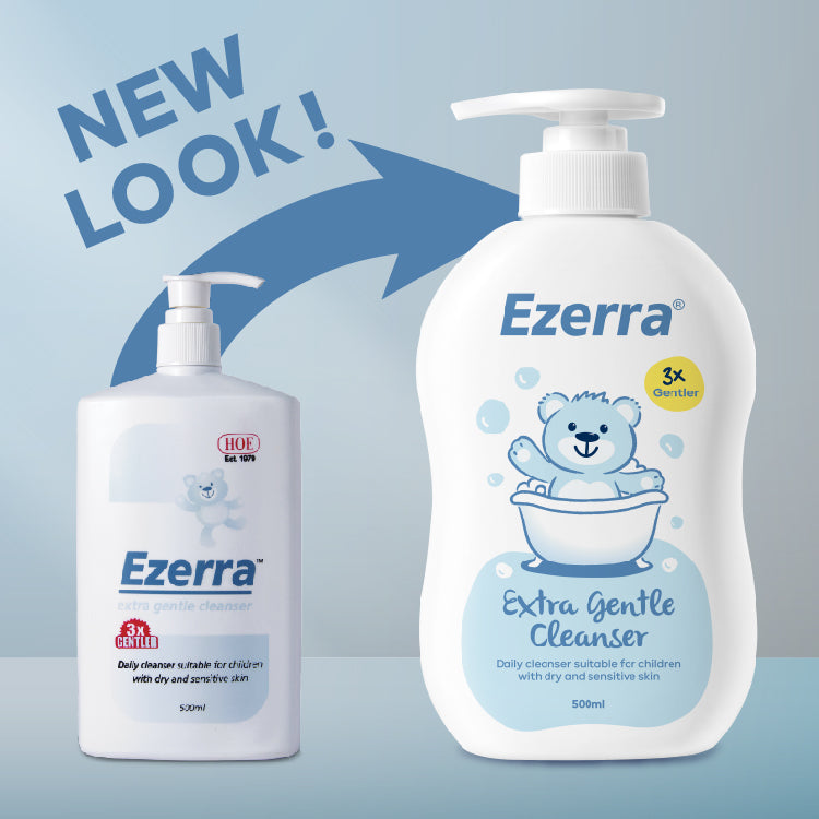 Ezerra Extra Gentle Cleanser 500ml | Moisten The Skin Ezerra
