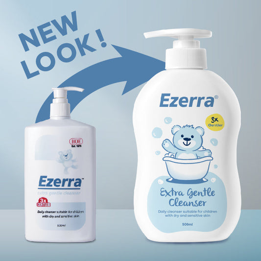 Ezerra Extra Gentle Cleanser 500ml | Moisten The Skin Ezerra