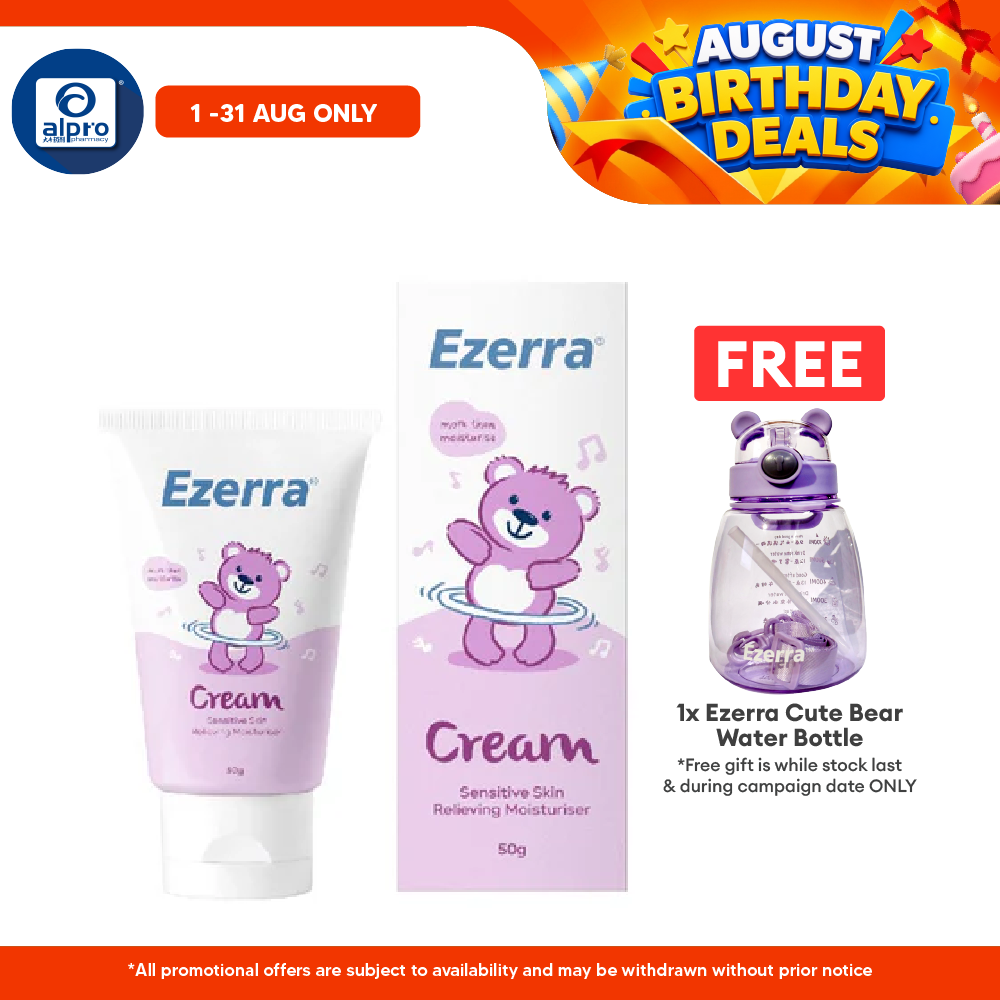 Ezerra Cream 50g | Moisturizing Ezerra