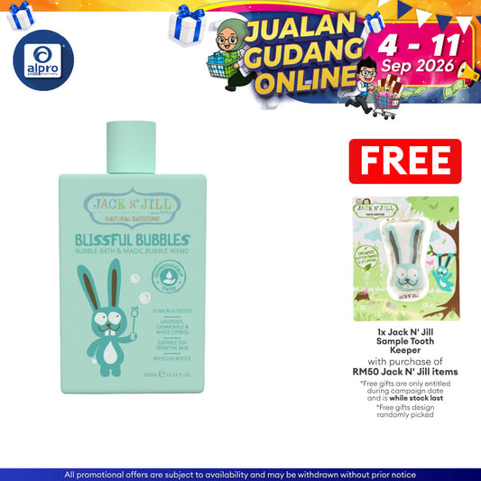 Jack N Jill Blissful Bubbles Bubble Bath 300ml | Fun Bath Jack N Jill