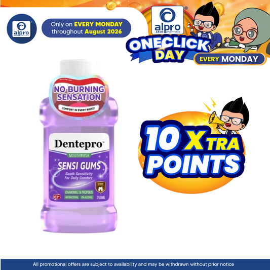 Dentepro Mouthwash Sensi Gums 750ml | Gentle Dentepro