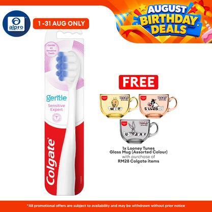 Colgate Gentle Sensitive Expert Ultra Soft 1s | Less Pressure & More Bristles Colgate