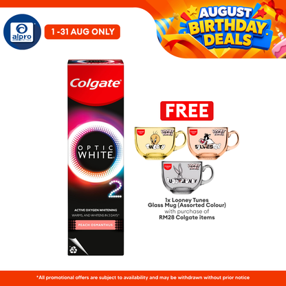 Colgate Optic White O2 Peach Osmanthus 85g Colgate