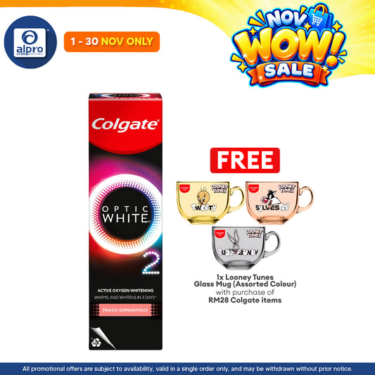 Colgate Optic White O2 Peach Osmanthus 85g