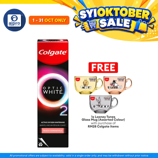 Colgate Optic White O2 Peach Osmanthus 85g