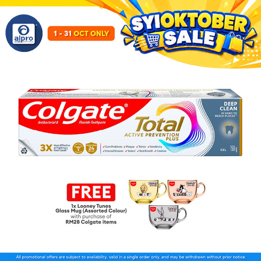 Colgate Total Deep Clean 150g | Deep Clean In Hard-To-Reach Places