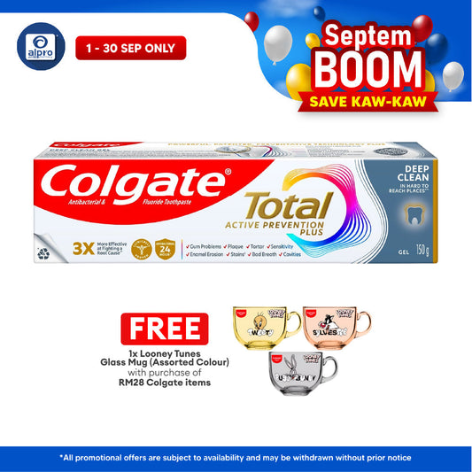 Colgate Total Deep Clean 150g | Deep Clean In Hard-To-Reach Places Colgate