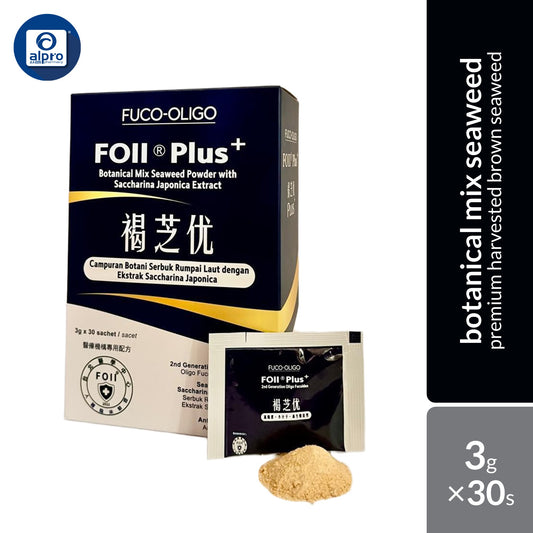FUCO-OLIGO FOII Plus+ 3g × 30s | Low Molecular Weight Fucoidan from Brown Seaweed
