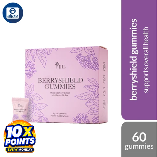 JHL Berryshield Gummies 3g ×60 Gummies | Supports Overall Health