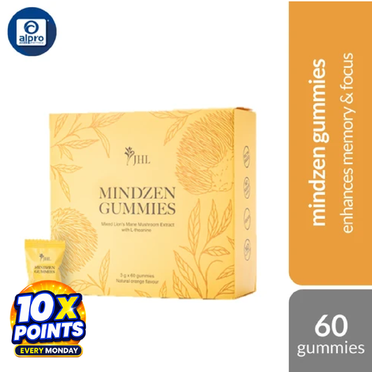 JHL Mindzen Gummies 3g ×60 Gummies | Enhances Memory & Focus