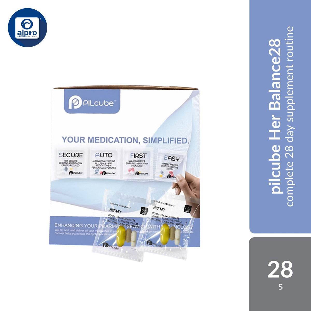 Pilcube Her Balance28 Powerlife