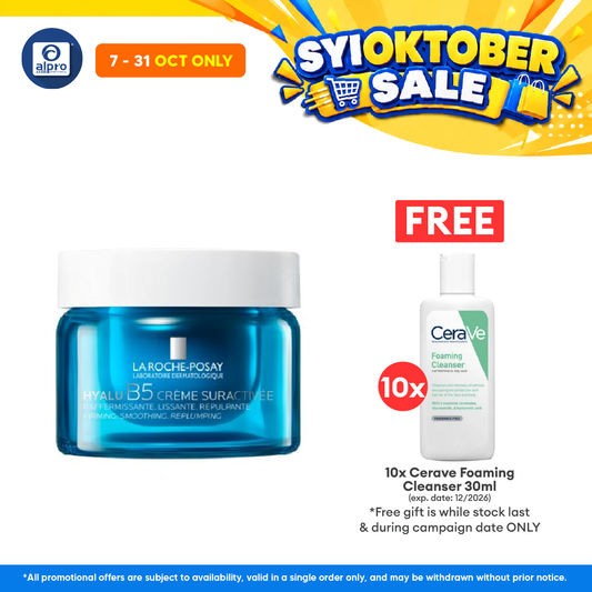 La Roche-Posay Hyalu B5 Suractivated Cream 50ml | Non-Greasy Finish