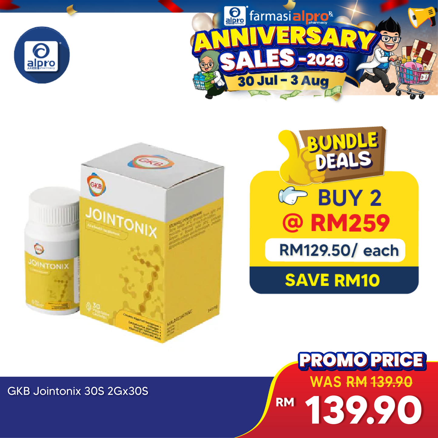 GKB Jointonix Capsule 30s GKB