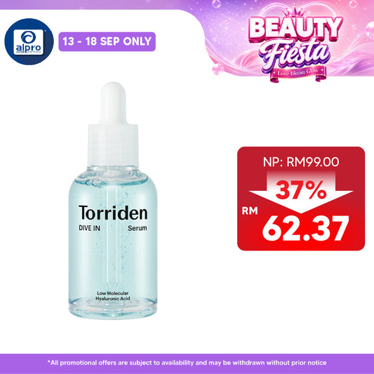 Torriden Dive In Low Molecular Hyaluronic Acid Serum 50mL | Deep Hydration Penetration
