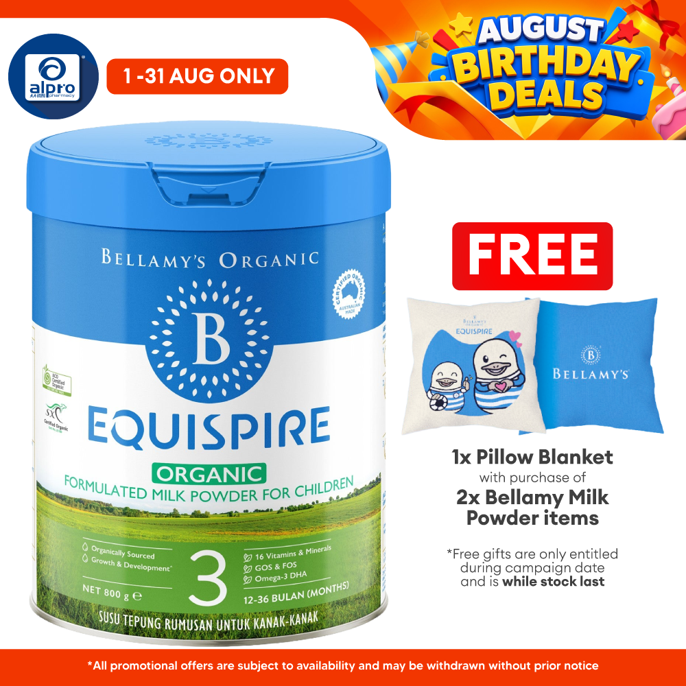 Bellamy's Organic Step 3 Equispire Toddler Milk Drink 800g | Formulated Milk Powder for Children Bellamy's Organic