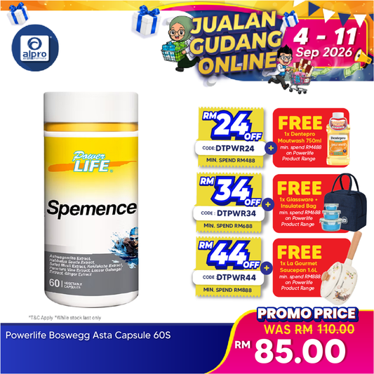 Powerlife Spemence 60s | Men's General Supplement Kinohimitsu