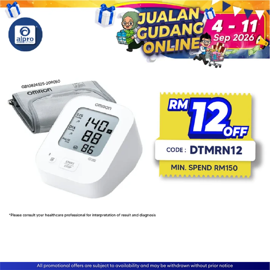 OMRON Blood Pressure Monitor HEM-7183T1-AP (EZ BT) | Seamless Integration with Smartphone via Bluetooth Omron