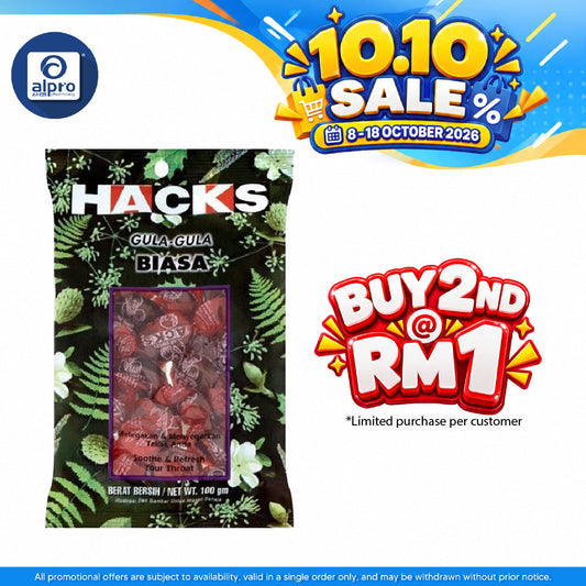 Hacks Regular 100g | Classic Taste