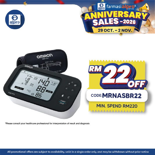 OMRON Blood Pressure Monitor HEM-7383T1 | Early Detection AFib™ Technology