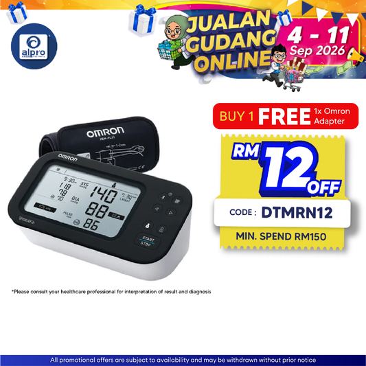 OMRON Blood Pressure Monitor HEM-7383T1 | Early Detection AFib™ Technology Omron