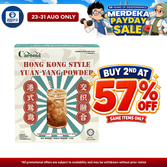 Caroma Hong Kong Style Yuan Yang 35g ×6s | Boldness Blend of Coffee & Tea CAROMA