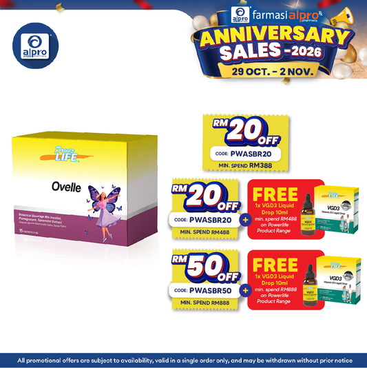 Powerlife Ovelle 4g 15s | Women's Wellness Formula