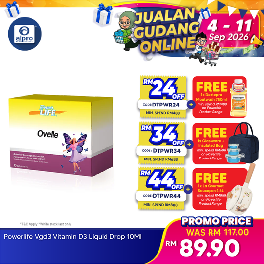 Powerlife Ovelle 4g 15s | Women's Wellness Formula Kinohimitsu