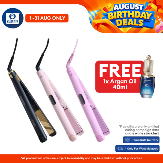 Fanda Hair Straightener (2.5cm) | No Tangle Ceramic Glace Coating FANDA