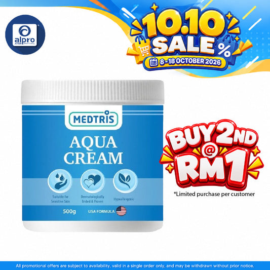 Medtris Aqua Cream 500gm | For Dry Skin