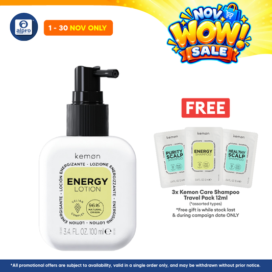 Kemon Care Energy Lotion 100mL | Helps Reinforcing Hair at the Root