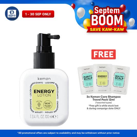 Kemon Care Energy Lotion 100mL | Helps Reinforcing Hair at the Root Kemon