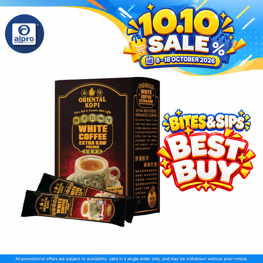 Oriental Kopi White Coffee Extra Kaw 40g ×10s | Rich & Enduring Taste